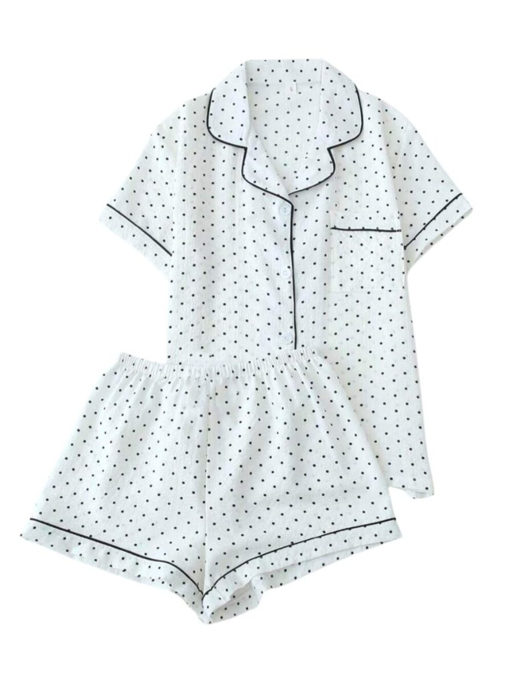 Women's Pajamas Set for Women Short Sleeve Button Down Sleepwear Cute and Fun